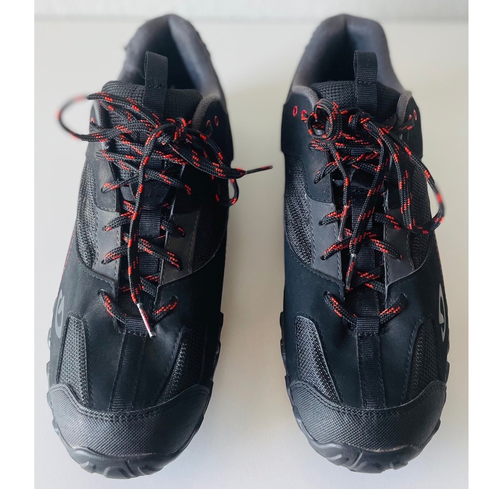 Giro Rumble VR Mens Mountain Bike Shoes Black Red Vibram Sole SPD Compatible 11